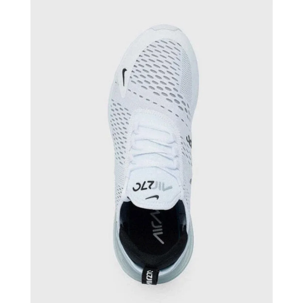 Size 10 - Men's Nike Air Max 270 Running Workout Shoes White/Black AH8050-100